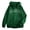 Green, variant on Bibifish Womens Zip Up Hoodies Graphic Letter Print Long Sleeve Hooded Sweatshirts Breathable Casual Comfy Stylish Casual Jackets