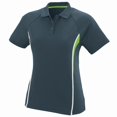 thumbnail image 1 of Ladies Rival Polo S Slate/Lime/White, 1 of 1
