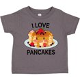 thumbnail image 3 of Inktastic I Love Pancakes with Cute Stack of Pancakes Boys or Girls Toddler T-Shirt, 3 of 5
