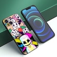 thumbnail image 3 of Marshmallow-funda de teléfono con caras de Dj para Apple, carcasa negra suave para iPhone 12, 13 Mini, 11, 14 Pro, XS Max, 6S, 6, 7, 8 Plus, 5S, X, XR, SE, 2020, 2022, 3 of 5