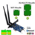thumbnail image 4 of Adaptador Mini PCI-E PCI-Express a PCI-E 1X para tarjeta inalámbrica WiFi 3G/4G/LTE, 4 of 5