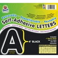 thumbnail image 2 of Pacon Self-Adhesive Letters, Black, Puffy Font, 4", 78 Characters, 2 of 2