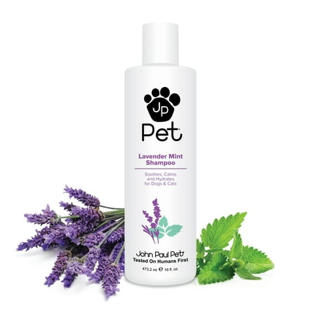 UPC: 0876065100920 | John Paul Pet Lavender Mint Shampoo for Dogs and Cats  Soothes Calms and Hydrates  16-Ounce