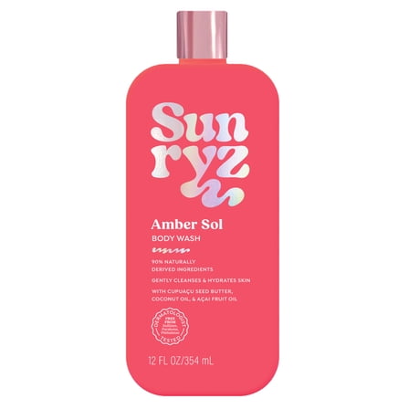 Sunryz Amber Sol Body Wash, 12 fl oz