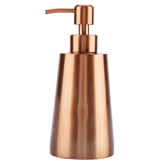 LAZIOEGR 350ml 304 Stainless Steel Soap & Lotion Dispenser – Durable, Leak‑Proof, Easy‑Refill Bathroom Accessory