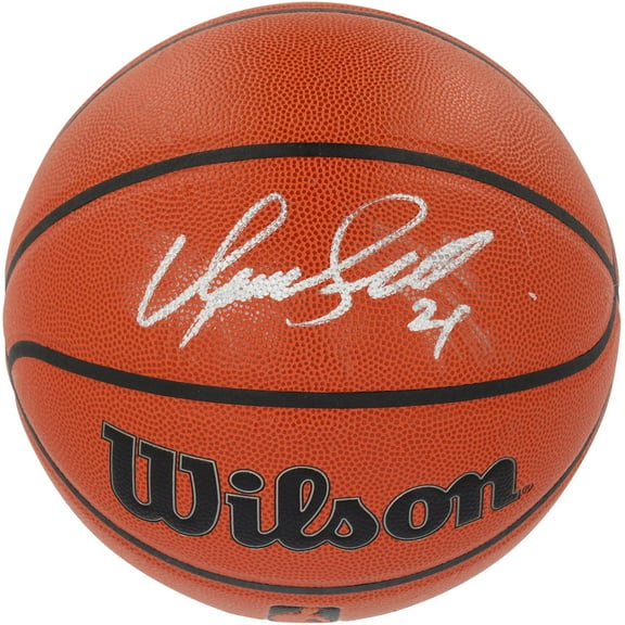 Dominique Wilkins Atlanta Hawks Autographed Wilson Authentic Series Indoor/Outdoor Basketball - Fanatics Authentic Certified