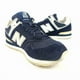 thumbnail image 1 of New Balance Mens 574 KJ574SNG Black Silver Running Shoes Lace Low Top Size 5.5, 1 of 6