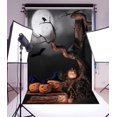 thumbnail image 2 of EREHome Polyester Fabric 5x7ft Background For Photography Halloween Pumpkin Monster Photo Backdrops, 2 of 4
