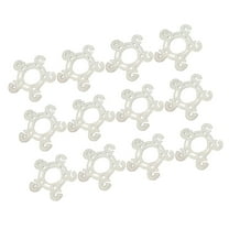 HOMEMAXS Balloons Clips Set with 60 Pieces Reusable Plastic Balloon Holders for Wedding Birthday Party Decorations