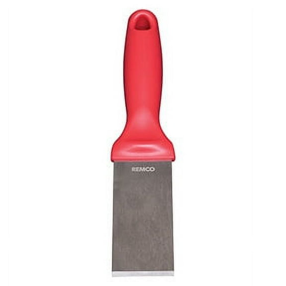 Remco 1.5 Stainless Steel Scraper - Red (3 Units)
