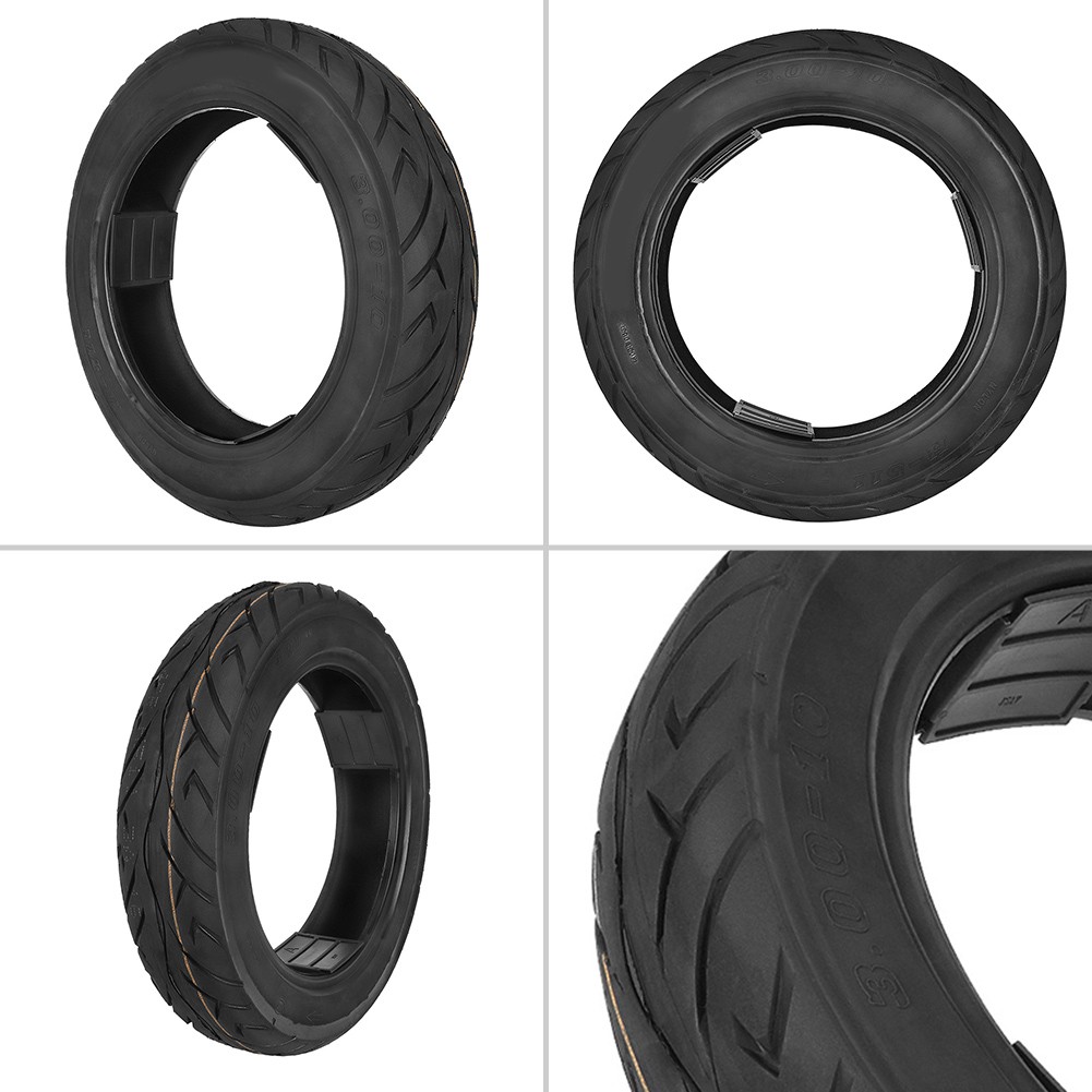 3.00-10 Non-Slip Tubeless Tires Electric Scooter For Motorcycle For Dirt PitBike GY6 Tyres Electric Scooter Spare Wheel Tire