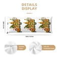 thumbnail image 3 of Fotbe Thanksgiving Truck Funda para Almohada Corporal con Diseño, Funda de Microfibra Ultrasuave de 20x54 Pulgadas, Ropa de Cama Elegante, 3 of 7
