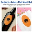 thumbnail image 4 of Avery Printable Oval Labels, Bright Orange, 4.25" x 2.5", 480ct, 4 of 11