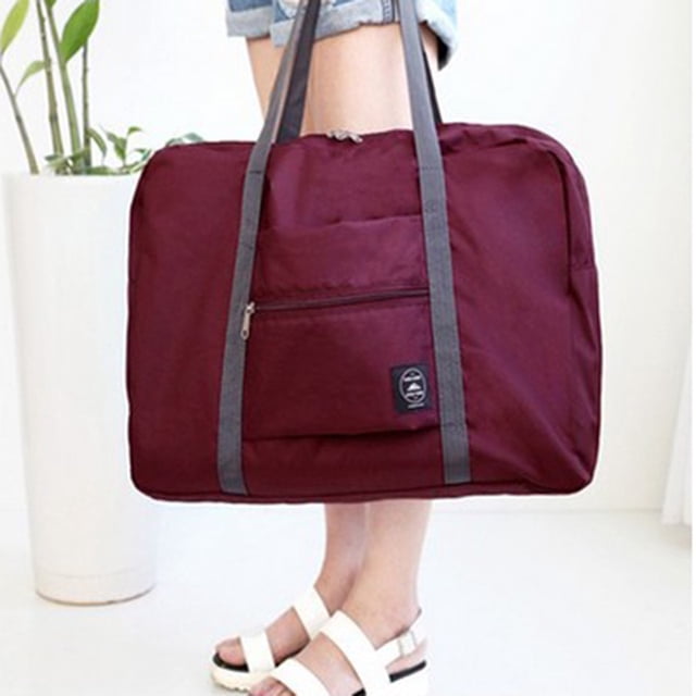 Bolsa De Almacenamiento Grande Plegable Impermeable Bolsas De Equipaje Maleta Viaje Bolso De Hombro Organizador