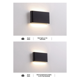 thumbnail image 3 of Aplique de Pared LED Impermeable para Exteriores, para Patio, Porche, Jardín, Pasillo, , con Doble Extremo Iluminado, 3 of 8