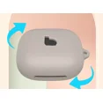 thumbnail image 3 of GadgetCom Replacement Case Compatible with Powerbeats Pro 2 , Shockproof Silicone Cover Earbuds Pouch With Carabiner, 3 of 4