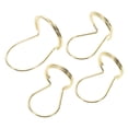 thumbnail image 4 of KAKOWELY Pics de Pouce Papillon 4 Pcs Pics de Doigt en Métal en Forme de Papillon pour Guitare et Basses, Accessoires d'Instruments de Musique Portables, 4 of 5