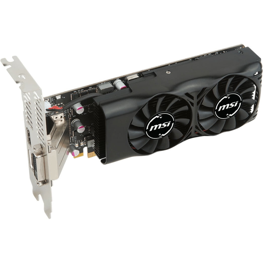 MSI GeForce GTX 1050 Ti 4GB Low Profile PCI Express Video
