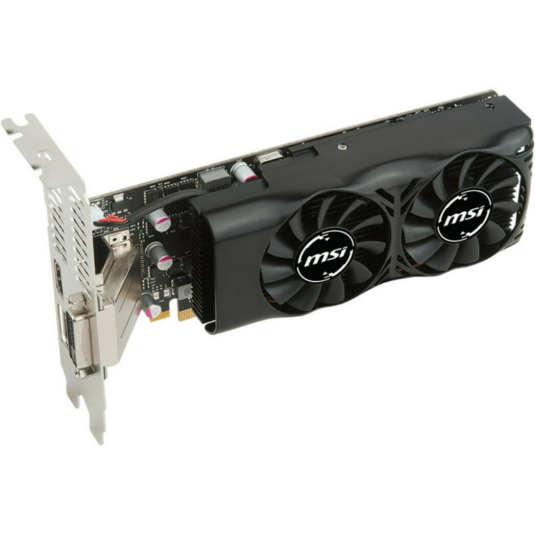 MSI GeForce GTX 1050 Ti 4GB Low Profile PCI Express Video Card