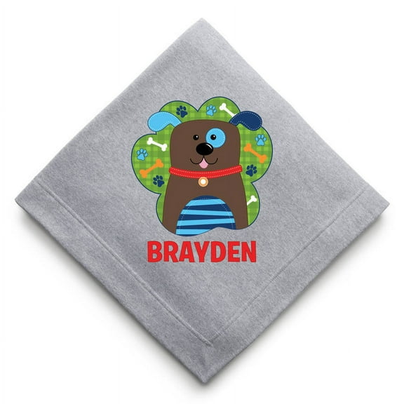 Personalized Cozy Sweatshirt Blanket, Butterfly, Castle or Puppy