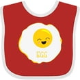 thumbnail image 3 of Inktastic Cute Kawaii Fried Egg Boys or Girls Baby Bib, 3 of 4