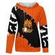 thumbnail image 4 of Blusa de manga larga suelta con estampado de Halloween a la moda para mujer, camisetas informales, sudaderas con capucha Fridja  bvmnju5212, 4 of 5