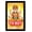 Black, variant on IBA Indianbeautifulart Lord Brahma On Lotus Picture Frame Religious Poster With Frame Black Wall Frame Elephant God Photo Frame Wall Decor For Home/ Office/ Temple