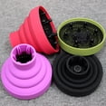 thumbnail image 2 of maskred Outils Diffuseur de Sèche-Cheveux en Silicone Capuche pour Cheveux Bouclés Rouge, 2 of 8