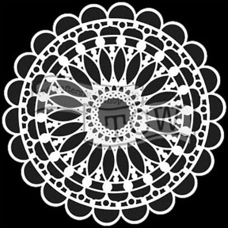 UPC: 0842254017751 | The Crafter s Workshop Stencil  12  x 12   Scalloped Mandala