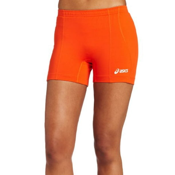 ASICS Baseline Volleyball Short, Orange, Large