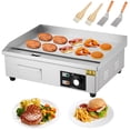 thumbnail image 1 of BeesClover 21" Commercial Electric Griddle Indoor Electric Grill & Griddle, 21" x 16" Preseasoned Cooking Surface, 1 of 7