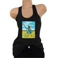 thumbnail image 4 of SMihono Hauts pour Femmes Débardeur pour Femmes Femme Impression Tournesol Col Rond Sans Manches Chemise Décontractée Tunique Débardeur Blouse Débardeurs pour Femmes Hauts d'Été pour Femmes, 4 of 4