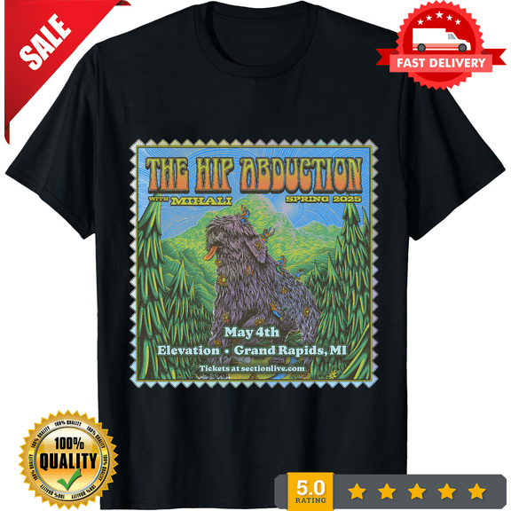 Classic The Hip Abduction Live At Grand Rapids Spring Tour T Shirt Full Size S-5XL, LIMITED EDITION-TH73548