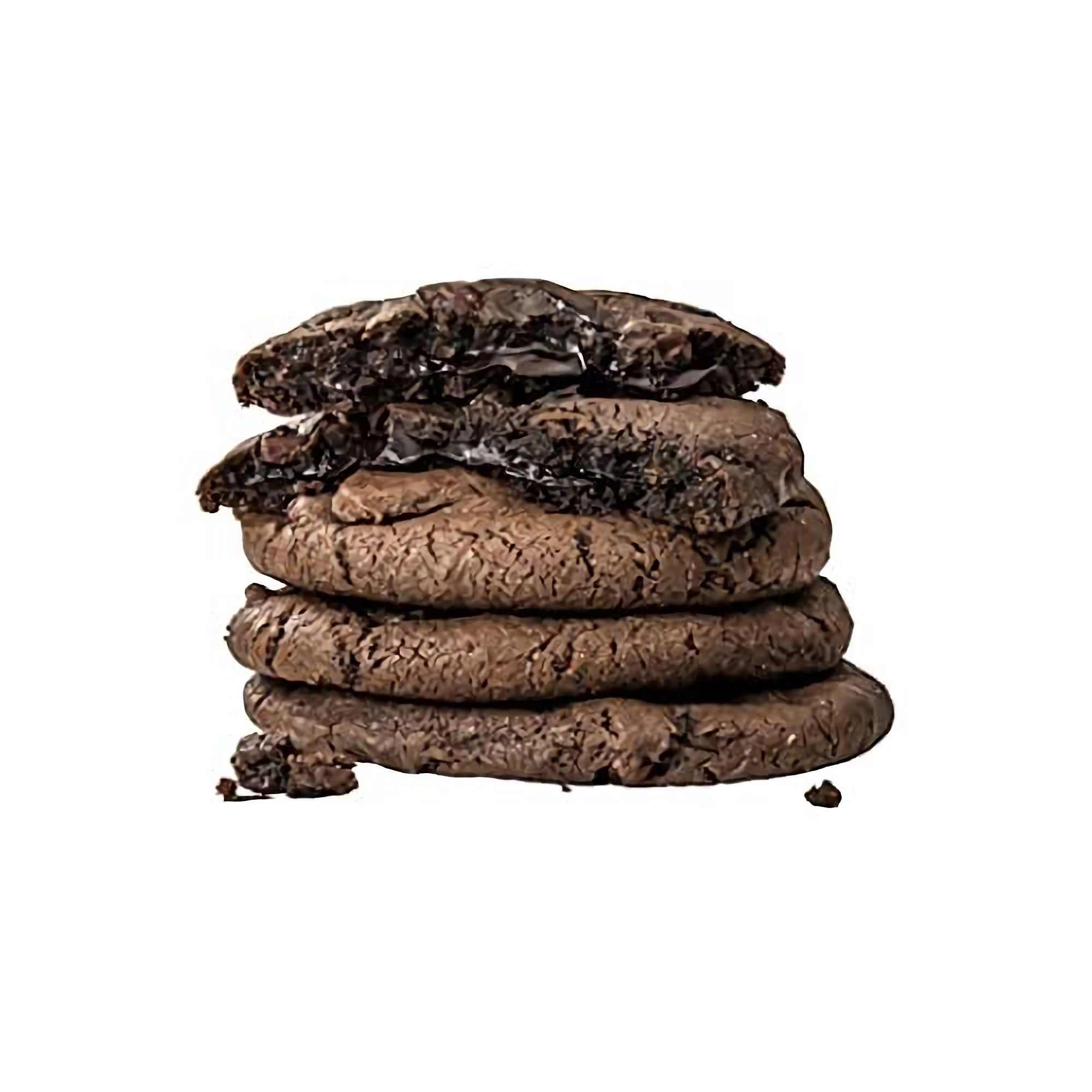 Triple Chocolate Fudge Filled Whole Grain Nostalgic School Cookie | 15 Ct