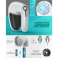 thumbnail image 5 of Fabric Shaver Lint Remover - Fabric Defuzzer Electric Lint Fuzz Pills Remover with Quandruple Protection & 2 Replaceable 6-leaf Blades, Trimmer Effectively Faster by 50%, 5 of 8