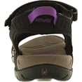 thumbnail image 3 of Teva Sandale Femme Tirra Noir / Gris Polyester - 7M, 3 of 3
