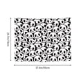 thumbnail image 6 of Zufioo Cute Panda Face Print Wall Decoration Tapestry 29x37in, Indoor Outdoor Dormitory Background Decoration Wall Hanging Home Furnishings, 6 of 8
