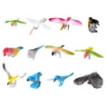thumbnail image 1 of Figuras de pájaros realistas, 12 Uds., de animales para recuerdo , decoración de escritorio, juguete educativo de aprendizaje para, 1 of 7