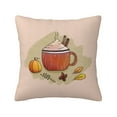 thumbnail image 1 of ZICANCN Decorative Throw Pillow Covers , Coffee Fall Wallpaper Couch Sofa Decorative Knit Pillow Covers for Living Room Farmhouse 24"x24", 1 of 8