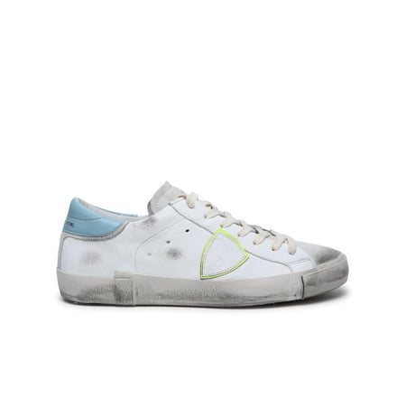 

Philippe Model Man Prsx White Leather Sneakers