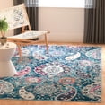 thumbnail image 6 of Safavieh Madison Hope Floral Area Rug, Blue/Gray, 8' x 10', 6 of 18