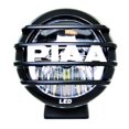thumbnail image 1 of Valeo Driving/Fog Light 5502 Driving/Fog Light; LP550 Series; LED Bulb; Clear Bulbs; 5 Inch Round; 14 Watt; Driving Beam; Clear Polycarbonate Lens; Matte Black Aluminum Housing; Universal Stud Mount, 1 of 5