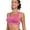 Raspberry-Soft Pink, variant on Coobie Women's Breathable Mesh Racerback Sports Bra 9129