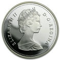 thumbnail image 2 of 1989 Canada Silver Dollar Proof (Mackenzie River), 2 of 2
