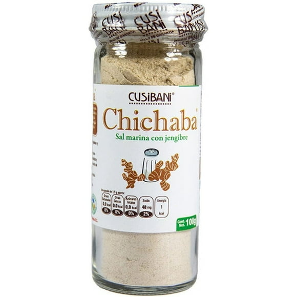 Sazonador Cusibani Sal y Jengibre Frasco 100g