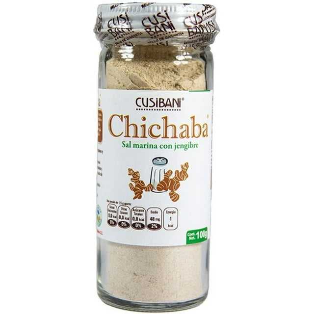Sazonador Cusibani Sal y Jengibre Frasco 100g