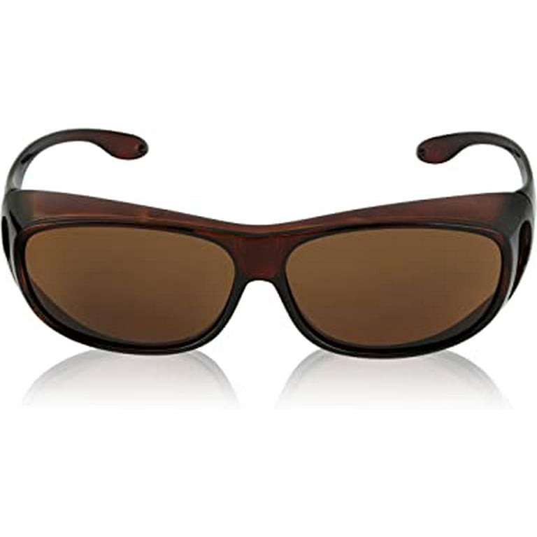 Sunny Pro Polarized Fitover Sunglasses - Wear Over Prescription Glasses, UV Protection