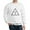 White, variant on CafePress - Triangle Icon Sweatshirt - Crew Neck Sweatshirt