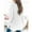 White-Coat, variant on Qetyuw Womens Cable Knit Cardigans Button Down Long Sleeve Open Front Cardigan Jacket Fall Winter Casual Coat