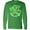 Kelly Green, variant on Inktastic Love and Care Mental Health Awareness Green Ribbon Long Sleeve T-Shirt
